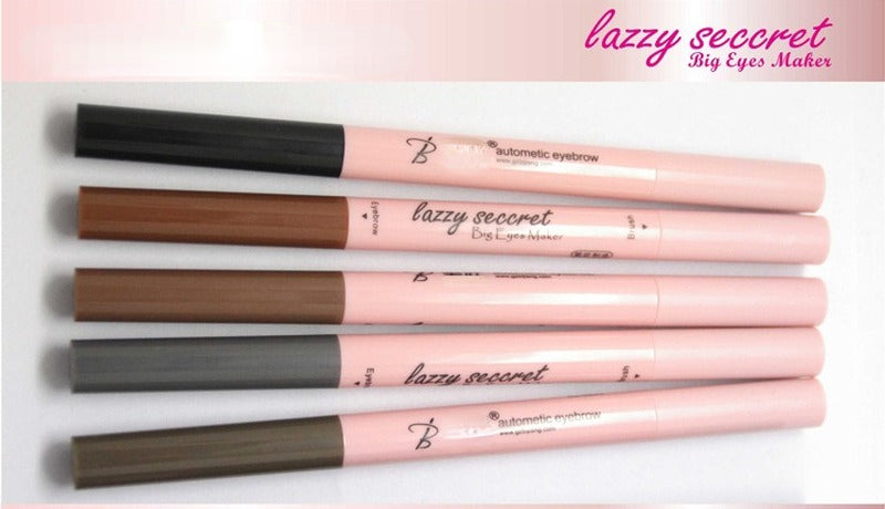 Oval with Brush Multicolor Makeup Eyebrow Pencil