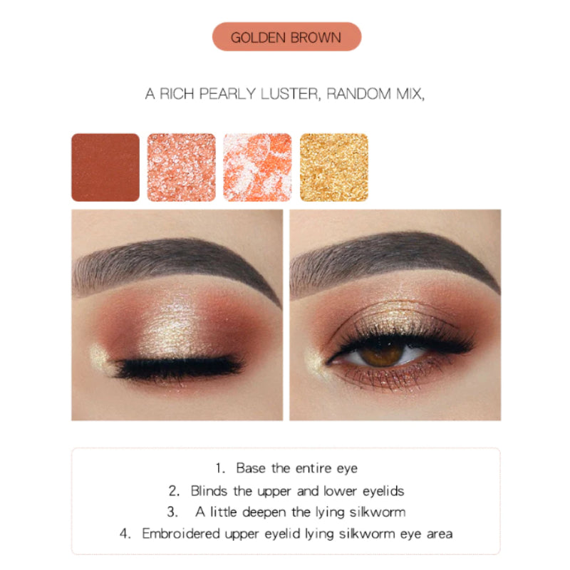 28 color eye shadow palette