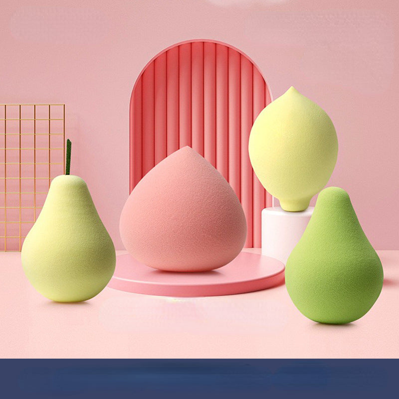 High quality super soft Q bomb fruit shape beauty blender