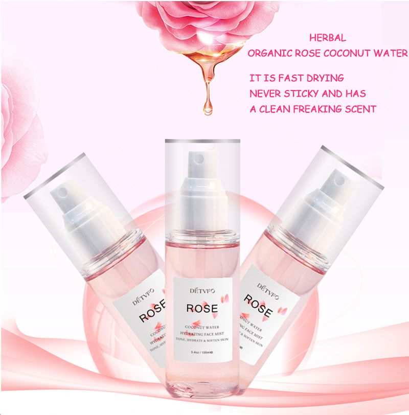 Private Label Natural Organic Rosewater Spray Face Toner