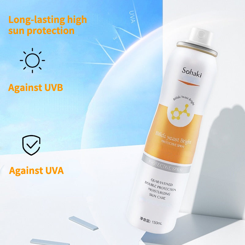 Hydrating, moisturizing, nicotinamide brightening, bifid yeast protection, isolation spray face primer