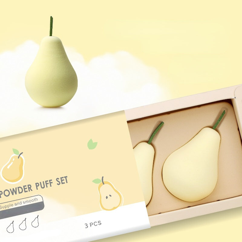 High quality super soft Q bomb fruit shape beauty blender