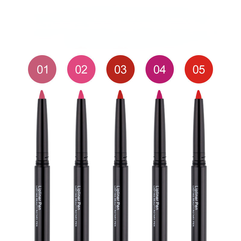 Lip Liner + Eye Liner + Eye Shadow 3-in-1 Waterproof Lip Liner