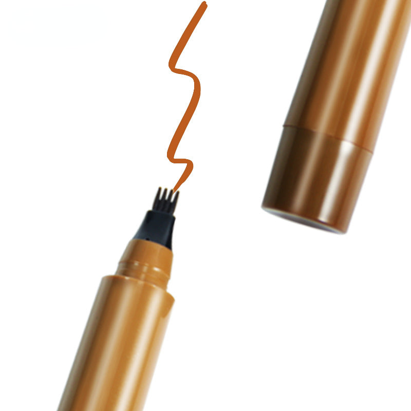 Four-pronged tip liquid eyebrow pencil OEM/ODM