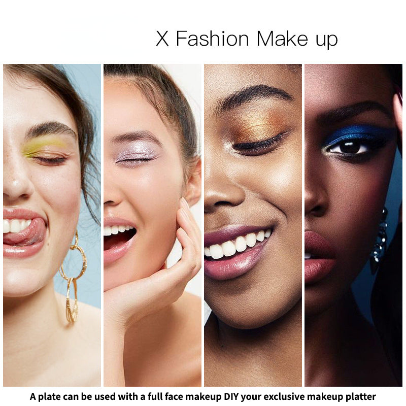 Four-color powder delicate eye shadow