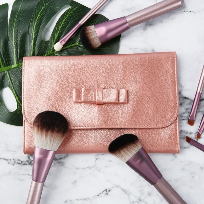 12 Small Grape Makeup Brush Set