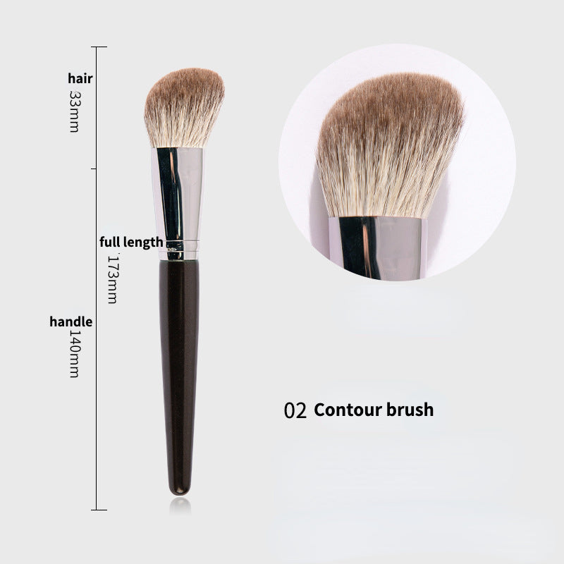 100% Snow Fox Soft Hair Makeup Brush Set