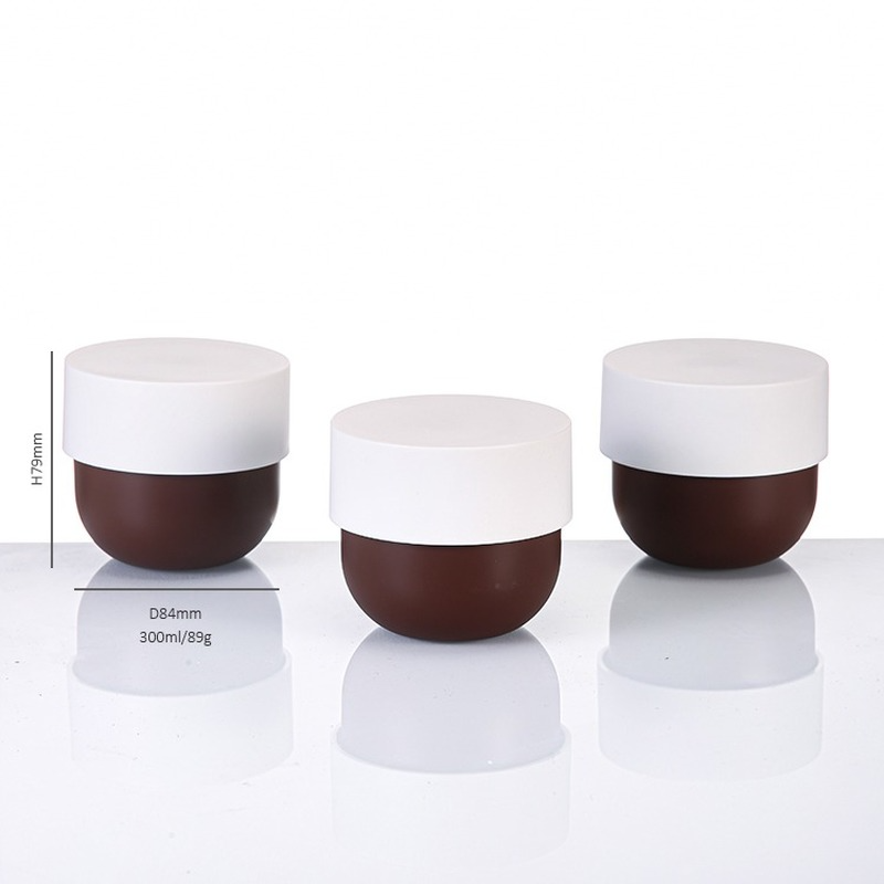 Big Top PP Plastic Matte Surface Body & Face Scrub Cream Jar