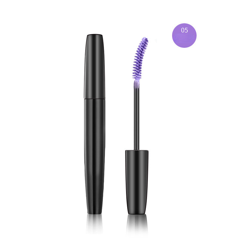 No logo thick slender waterproof and sweatproof color mascara