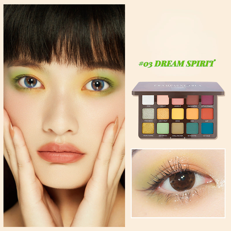15 Color Eyeshadow Palette