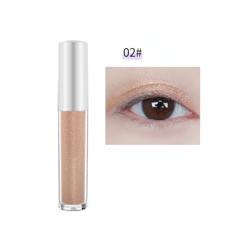 Spot no logo pearlescent monochrome liquid eye shadow