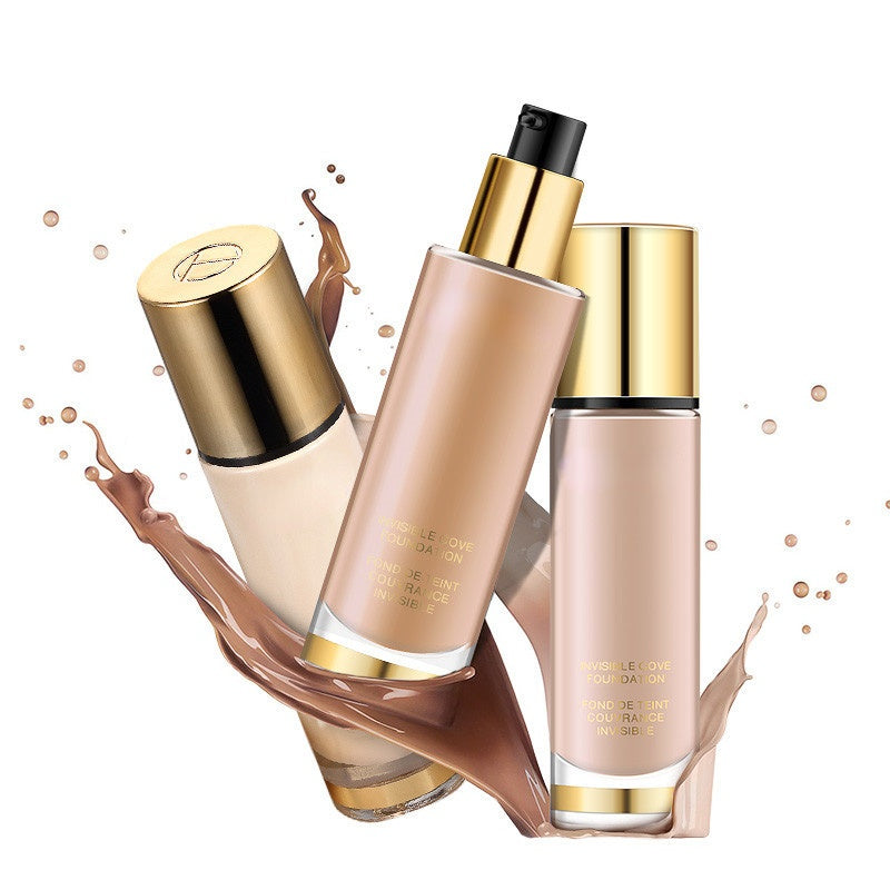 Gold Natural Makeup Liquid Foundation