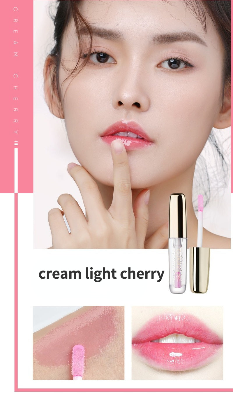 Anti-drying temperature sensitive color-changing lip oil