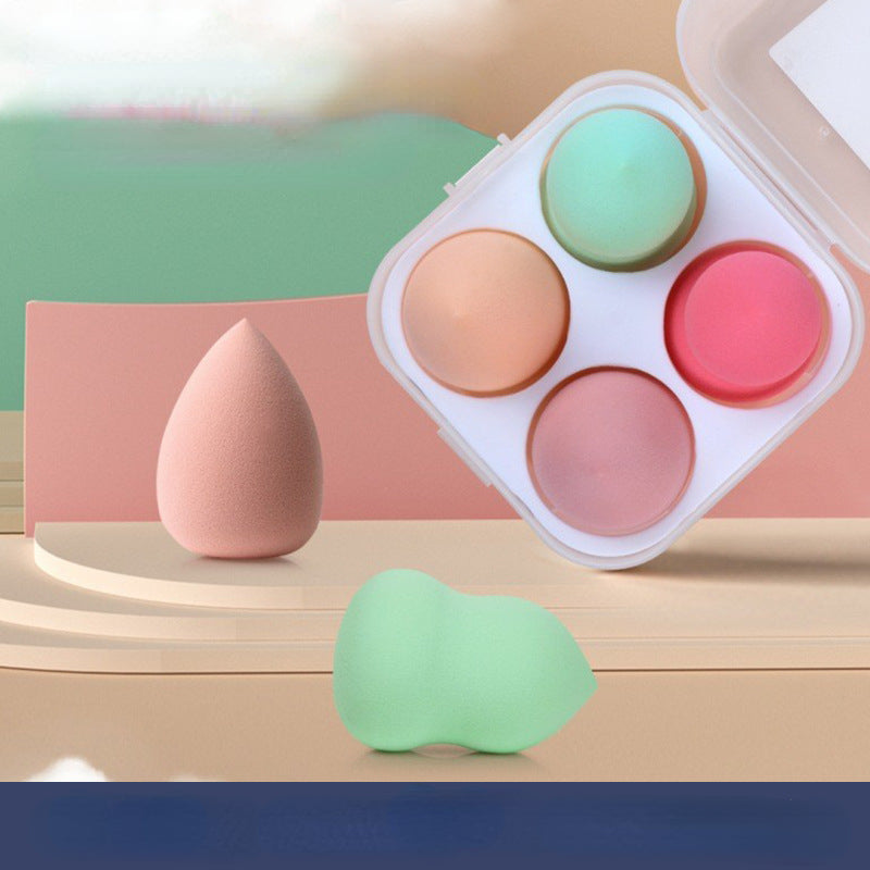 High-quality do not eat powder dry and wet dual-use gourd + water drop shape beauty blender