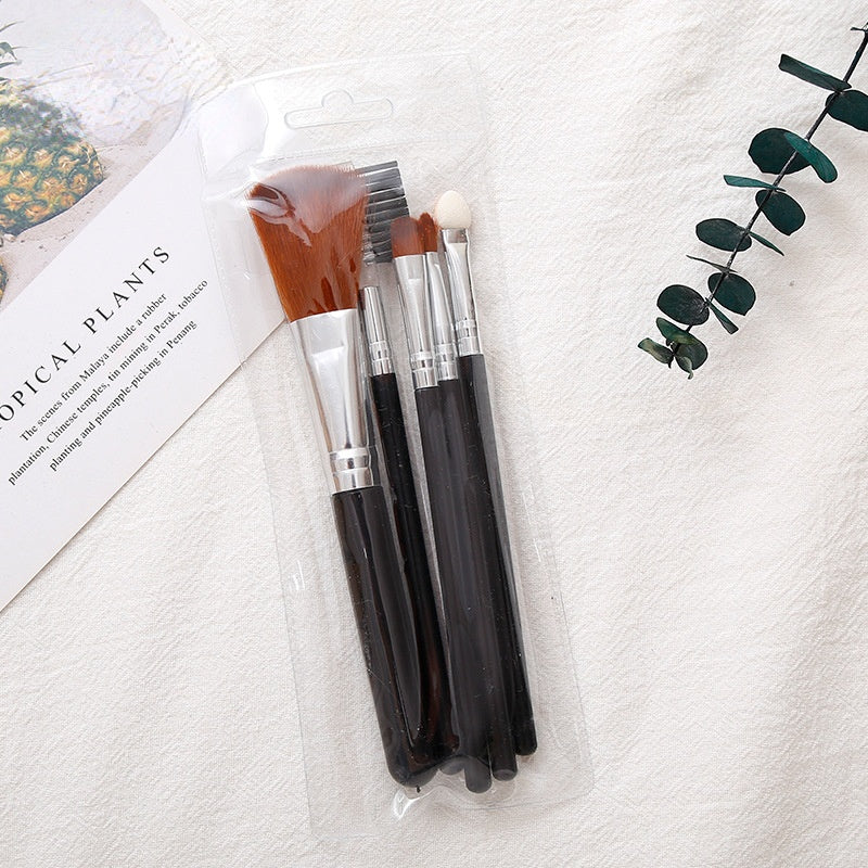 5 Pieces Makeup Brushes Set