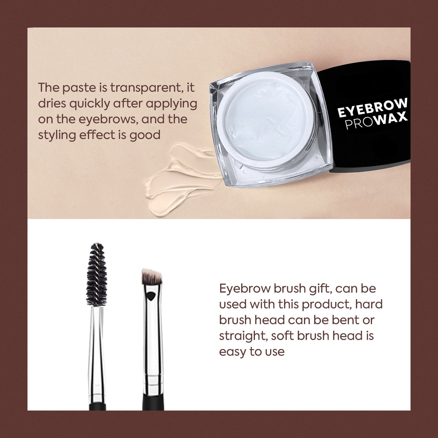 Wild Eyebrow Waterproof Long Lasting Eyebrow Styling GEL