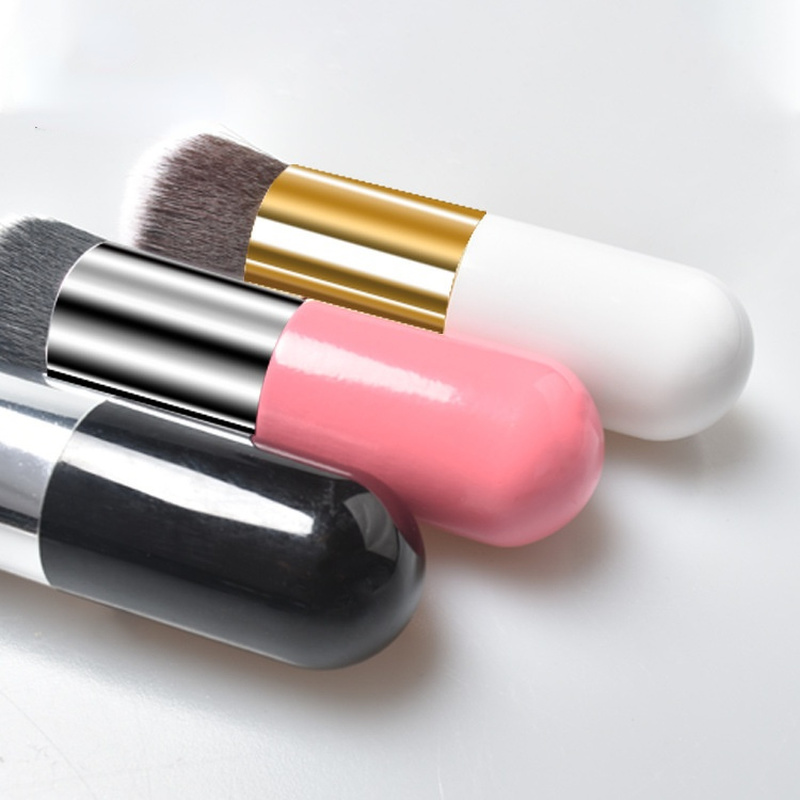 Foundation Brush Plastic Handle BB Cream Brush Loose Powder Brush