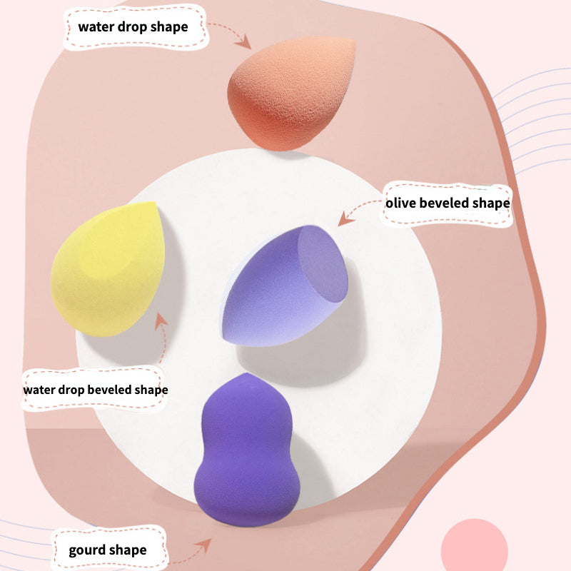 Ultra-soft non-absorbing powder beauty blender