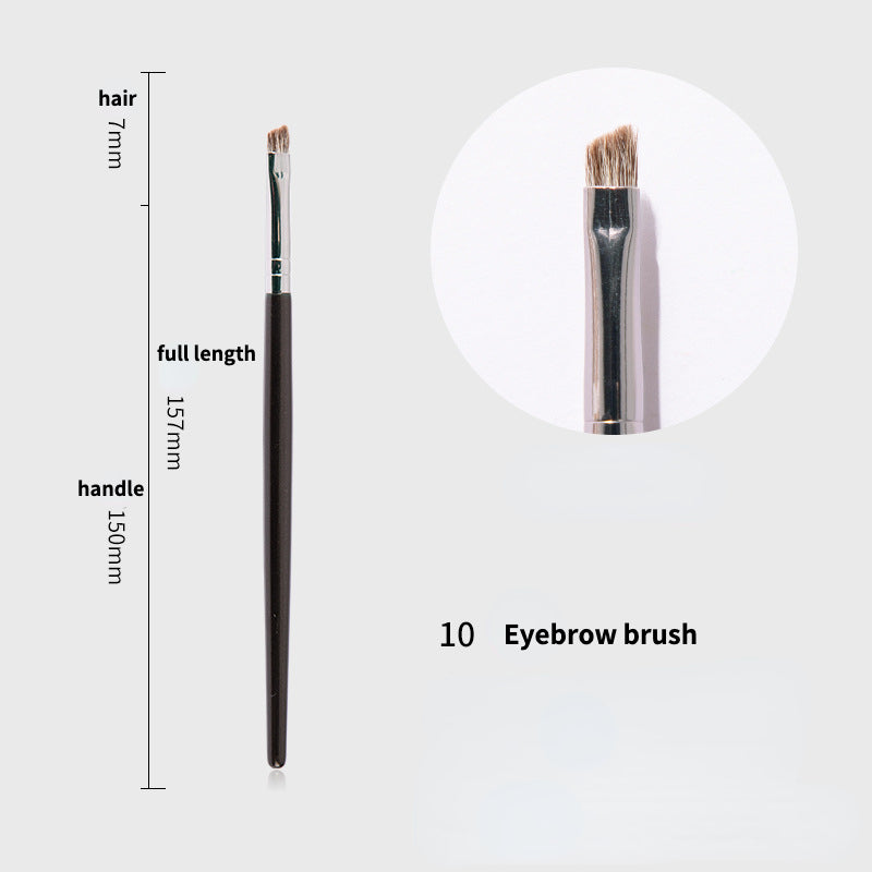 100% Snow Fox Soft Hair Makeup Brush Set