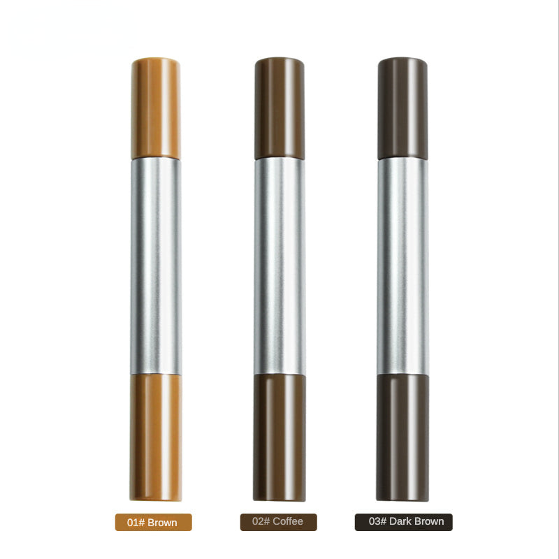 Thick liquid eyeliner + dyed eyebrow cream Liquid eyeliner OEM/ODM