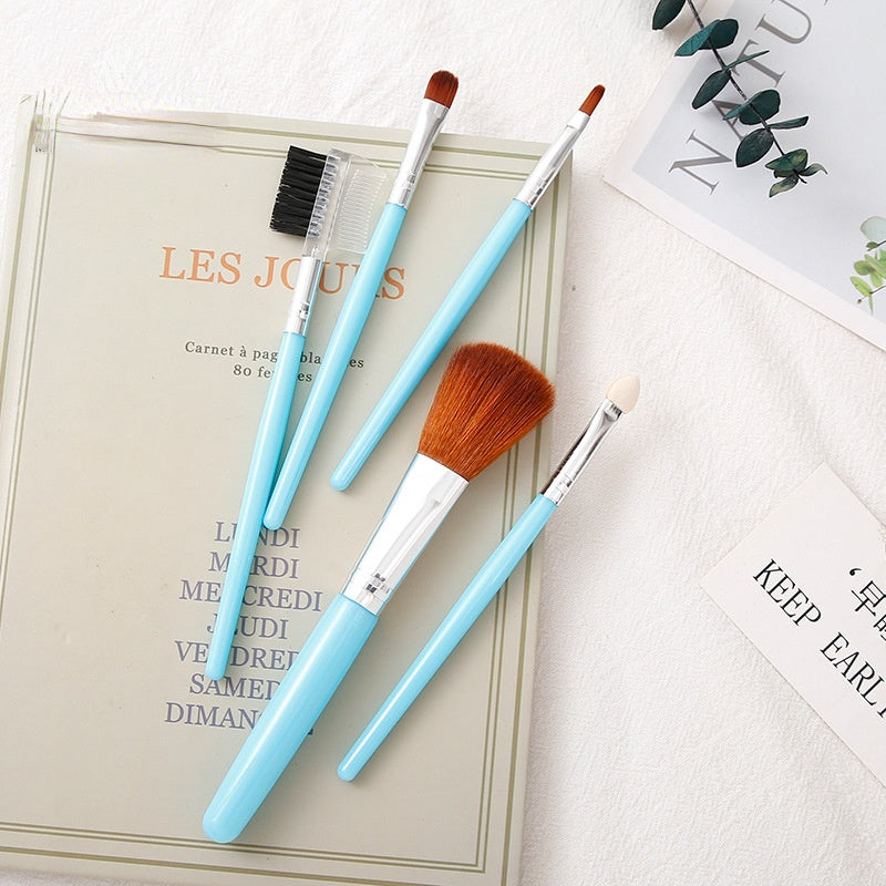 5 Pieces Makeup Brushes Set