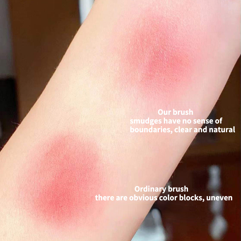 Wool blush makeup brush