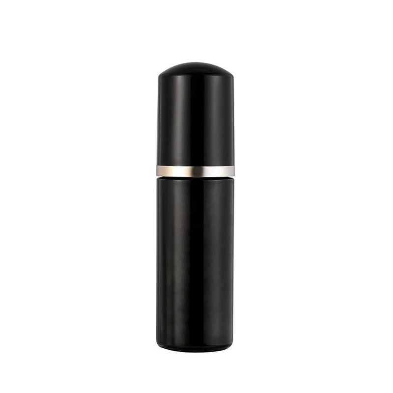 Self Tan Bronzing Luxury matte gold round neck foam pump bottle 150ml