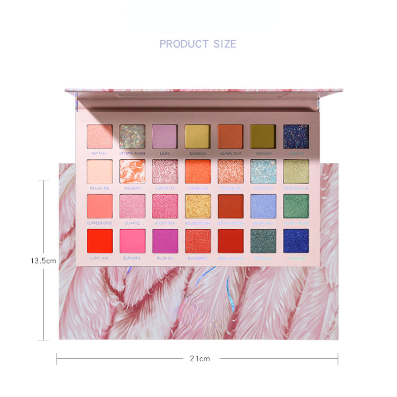 28 color eye shadow palette