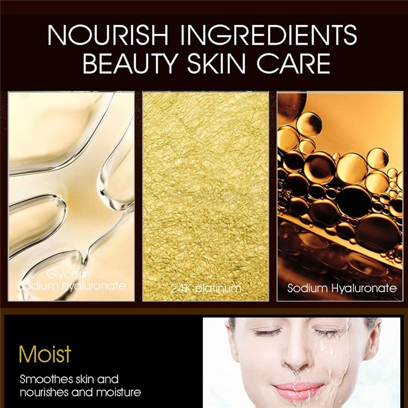 Custom Logo Organic 24K Gold Serum