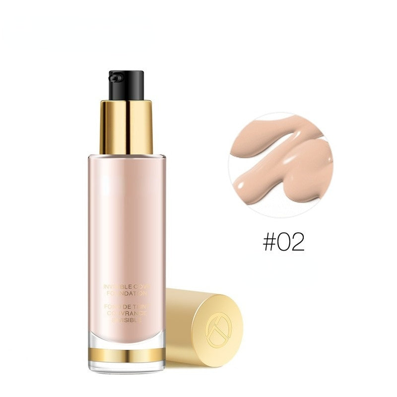 Gold Natural Makeup Liquid Foundation
