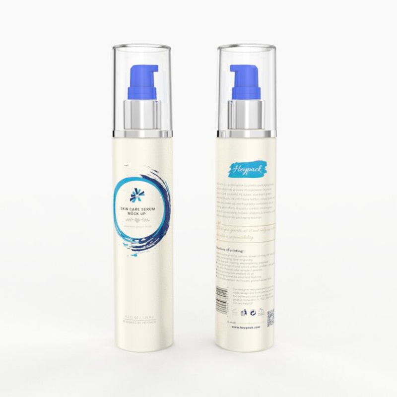 cosmetic cream airless pump bottle