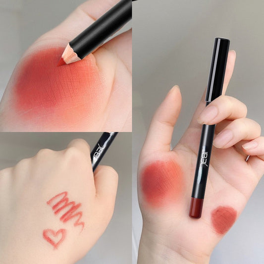 Waterproof and sweatproof long lasting matte lip liner