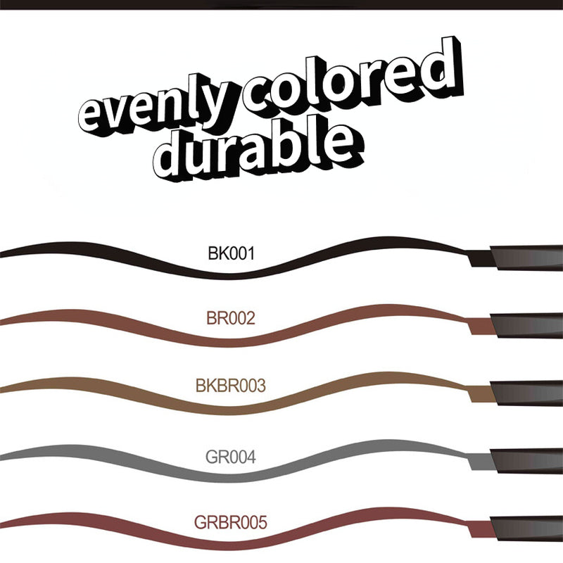 Eyebrow pencil + eyebrow brush + eyebrow powder three-in-one eyebrow pencil