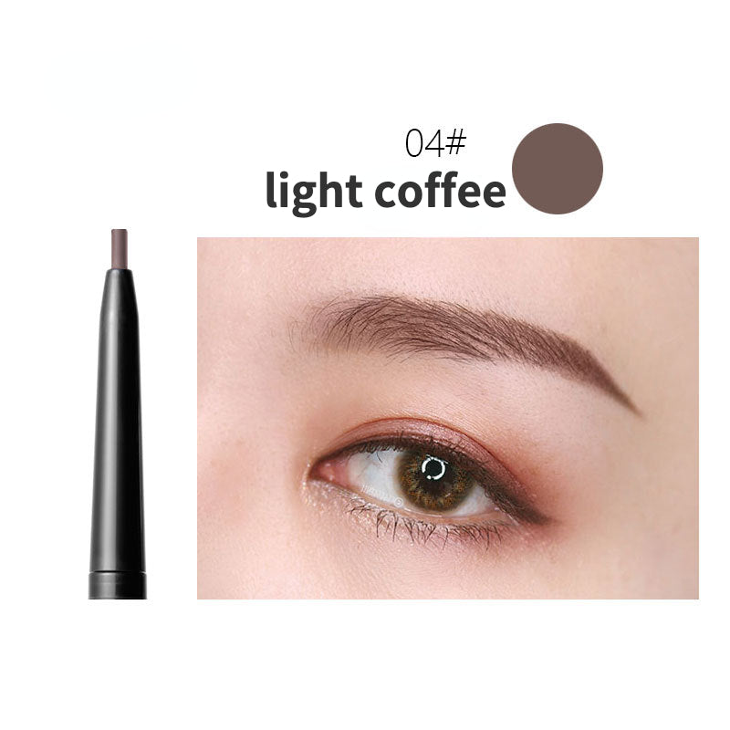 Self-rotating waterproof ultra-fine eyebrow pencil