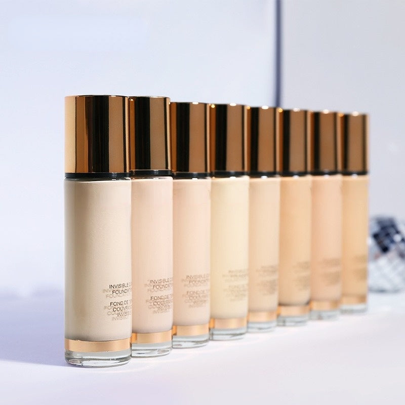 Gold Natural Makeup Liquid Foundation