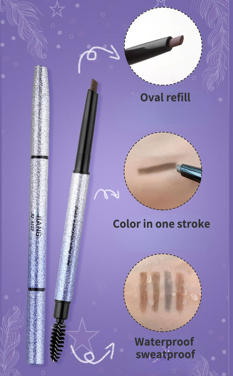 Waterproof and Sweatproof Starlight Eyebrow Pencil
