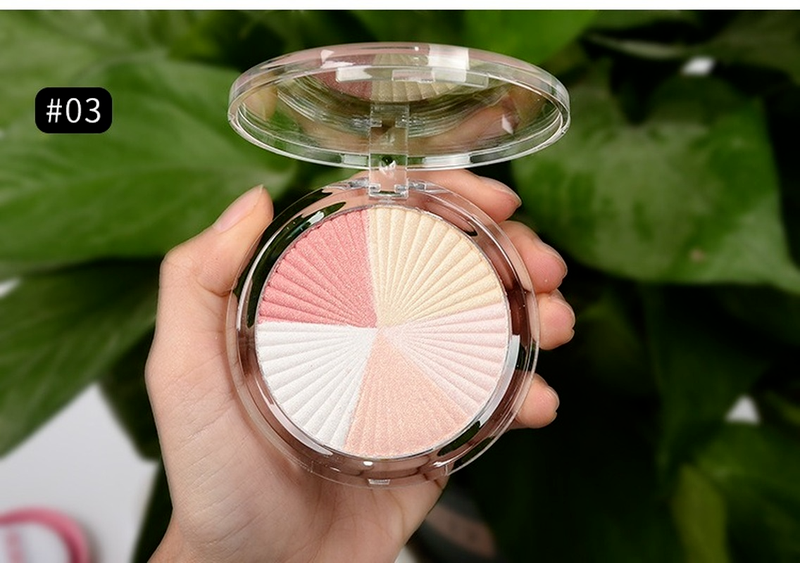 No logo five-color highlight powder