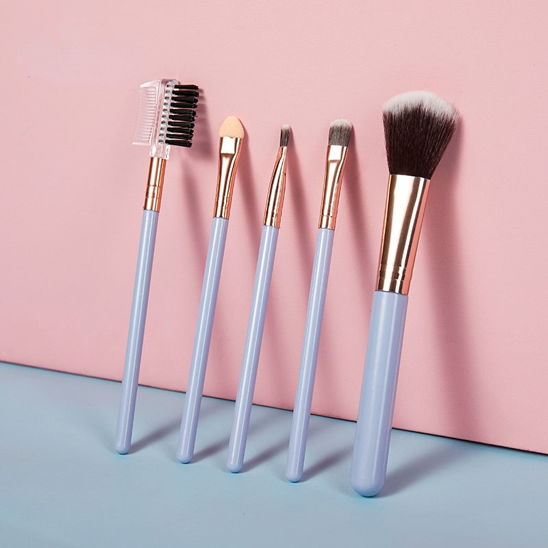 New Small 5 Makeup Brush Set