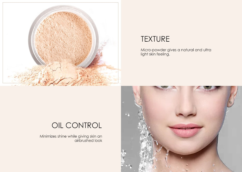 Metacnbeauty Sample Face Loose Powder Mineral 3 Colors