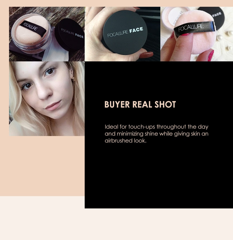 Metacnbeauty Sample Face Loose Powder Mineral 3 Colors