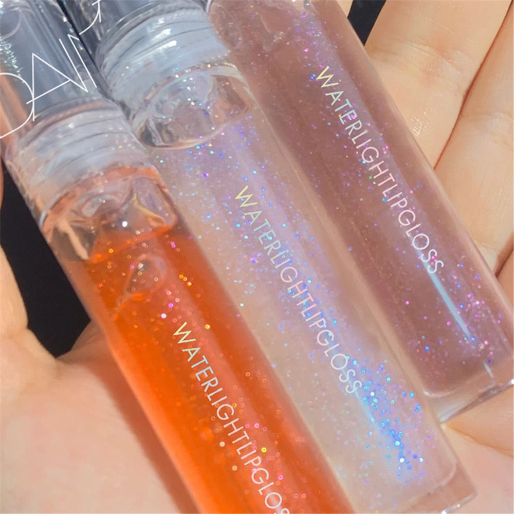 Metacnbeauty Sample Lip Care With Wet Gloss Crystal Jelly Lip Gloss Shiny Clear Mirror and Moisturizing