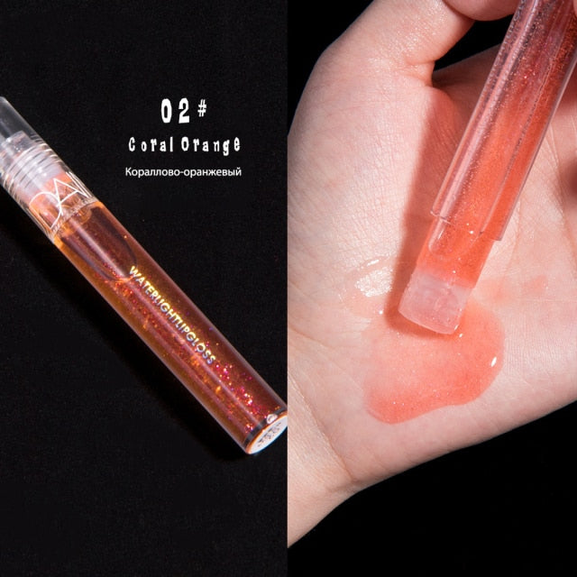 Metacnbeauty Sample Lip Care With Wet Gloss Crystal Jelly Lip Gloss Shiny Clear Mirror and Moisturizing