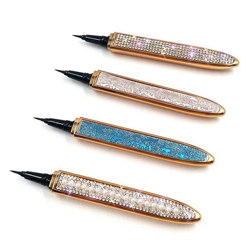 Metacnbeauty Sample 6 color Magic Self Adhesive Lashes Eyeliner Long Lasting