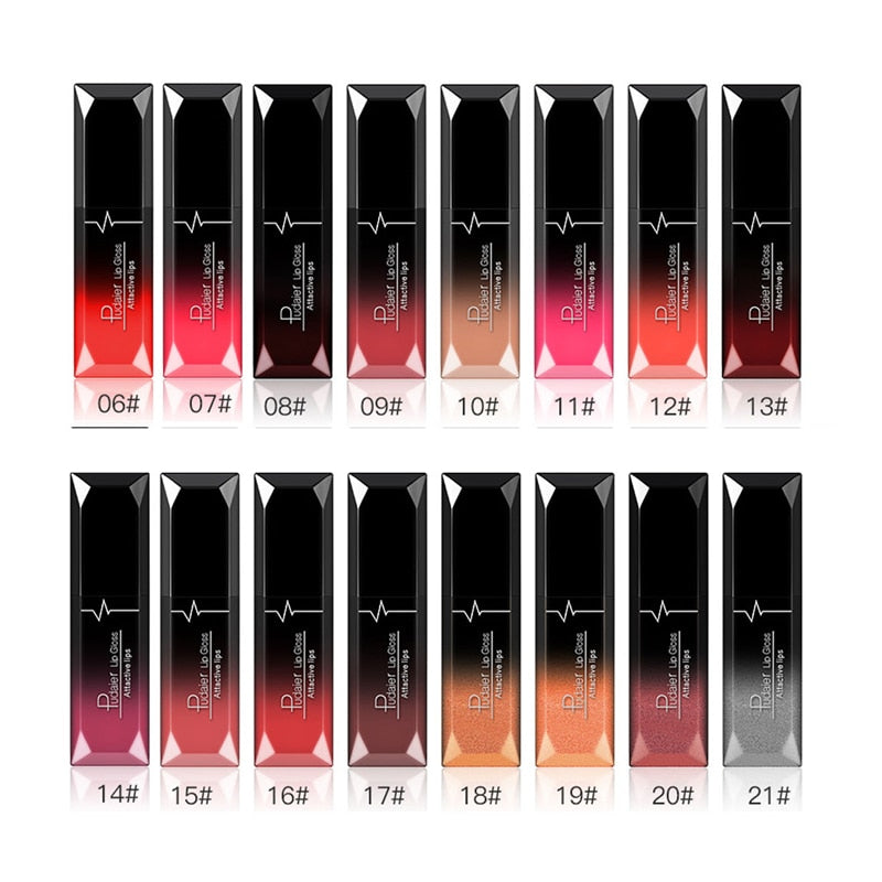 Metacnbeauty Sample Waterproof Nude Matte Velvet Glossy Lip Gloss Lipstick Lip Balm Sexy Red Lip Tint with 21 Colors