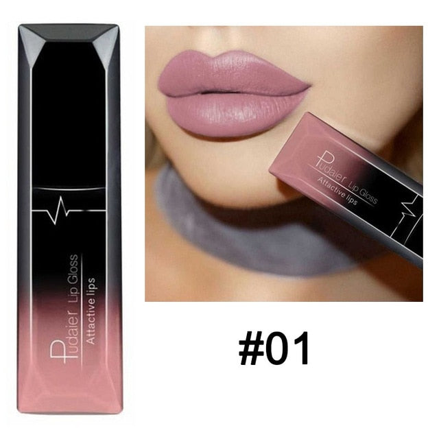 Metacnbeauty Sample Waterproof Nude Matte Velvet Glossy Lip Gloss Lipstick Lip Balm Sexy Red Lip Tint with 21 Colors