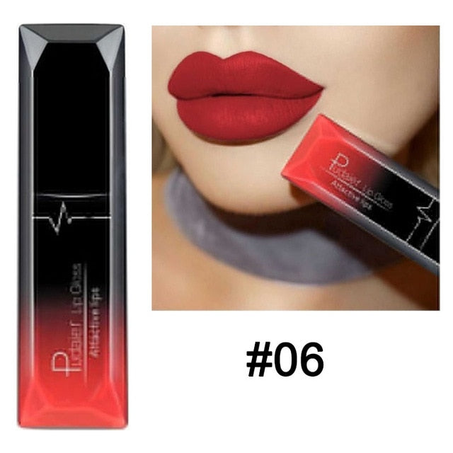 Metacnbeauty Sample Waterproof Nude Matte Velvet Glossy Lip Gloss Lipstick Lip Balm Sexy Red Lip Tint with 21 Colors