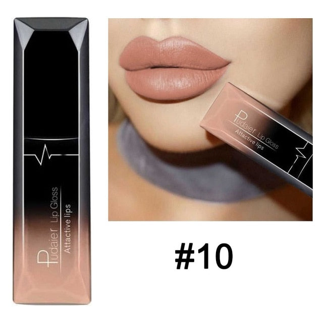 Metacnbeauty Sample Waterproof Nude Matte Velvet Glossy Lip Gloss Lipstick Lip Balm Sexy Red Lip Tint with 21 Colors