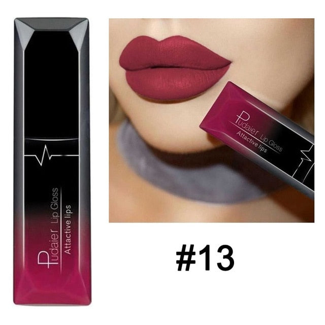Metacnbeauty Sample Waterproof Nude Matte Velvet Glossy Lip Gloss Lipstick Lip Balm Sexy Red Lip Tint with 21 Colors