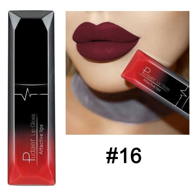 Metacnbeauty Sample Waterproof Nude Matte Velvet Glossy Lip Gloss Lipstick Lip Balm Sexy Red Lip Tint with 21 Colors