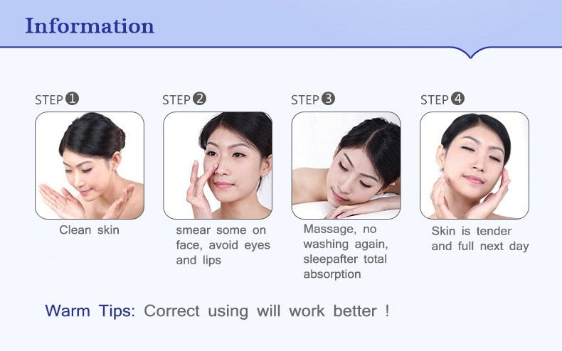 Metacnbeauty Sample Blueberry Face Cream Essence Whitening Cream